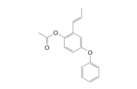 2-[E-(PROP-1-EN-1-YL)]-4-PHENOXYPHENYL-ACETATE