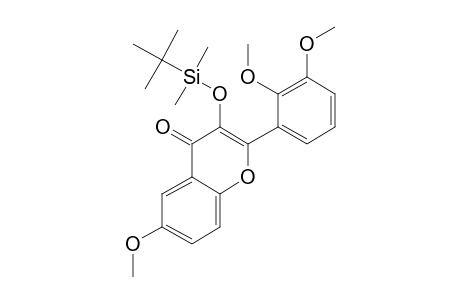 3-(Tert.-butyldimethylsilyl)oxy-6,2',3'-trimethoxyflavone