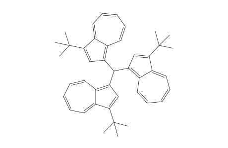 1-[bis(3-tert-butyl-1-azulenyl)methyl]-3-tert-butylazulene