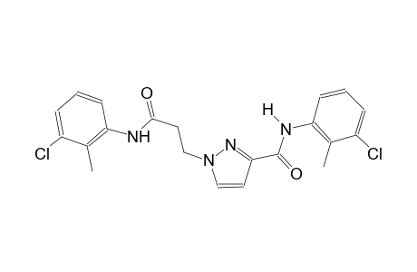 1H-pyrazole-1-propanamide, N-(3-chloro-2-methylphenyl)-3-[[(3-chloro-2-methylphenyl)amino]carbonyl]-