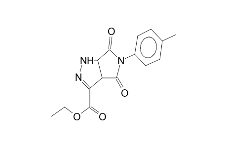 3-ethoxycarbonyl-5-(4-methylphenyl)-4,6-dioxo-1,3a,4,5,6,6a-hexahydropyrrolo[3,4-c]pyrazole