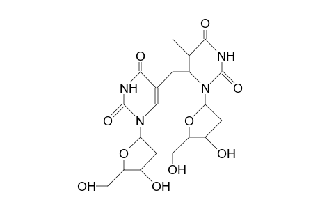 6-(A-Thymidyl)-5,6-dihydro-thymidine