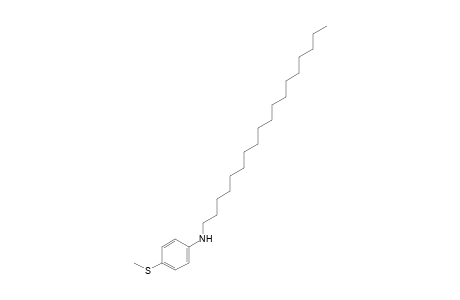 4-(methylthio)-N-octadecylaniline