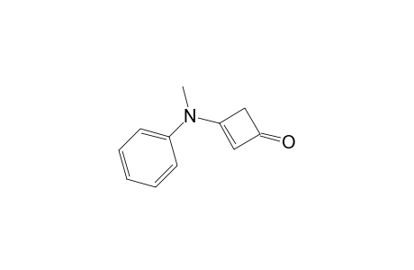 2-Cyclobuten-1-one, 3-(methylphenylamino)-