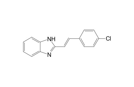 2-[(E)-2-(4-chlorophenyl)ethenyl]-1H-benzimidazole