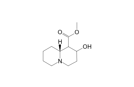 (1R*,2R*,9aR*) and (1R*,2S*,9aR)-1-Methoxycarbonyloctahydro-[2H]-quinolizin-2-ol