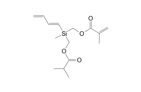 [Buta-1',3'-dieynyl(isobutyryloxymethyl)methylsilyl]methyl methacrylate