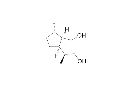 (1R,2R,3S)-2-(Hydrloxymethyl)-1-[(1S)-2-hydroxy-1-methylethyl]-3-methylcyclopentane