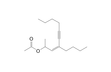(Z)-4-butyldec-3-en-5-yn-2-yl acetate