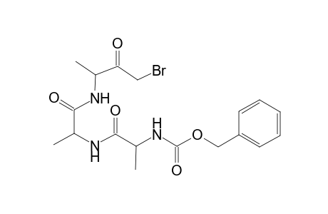 Benzyloxycarbonyl-Ala-Ala-Ala-methylbromide
