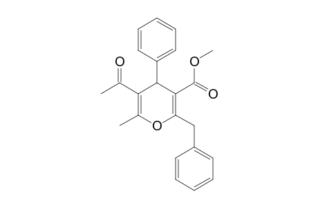 Methyl 2-methyl-3-acetyl-4-phenyl-6-benzyl-4H-pyran-5-carboxylate