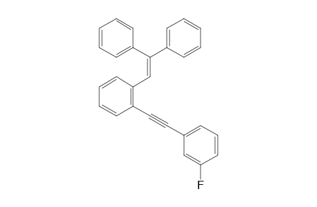 (2-(2-((3-Fluorophenyl)ethynyl)phenyl)ethene-1,1-diyl)dibenzene