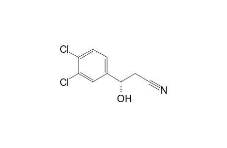 (S)-3-(3,4-Dichlorophenyl)-3-hydroxypropanenitrile