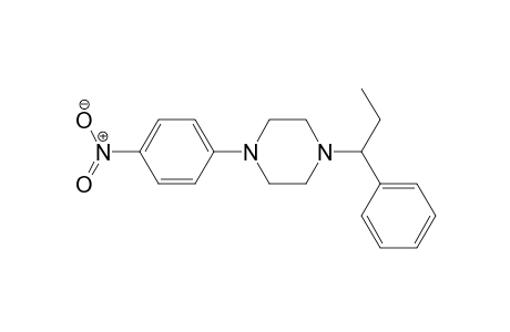1-(1-Phenylprop-1-yl)-4-(4-nitrophenyl)piperazine