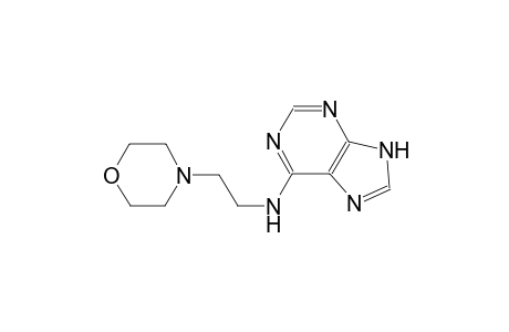 9H-purin-6-amine, N-[2-(4-morpholinyl)ethyl]-