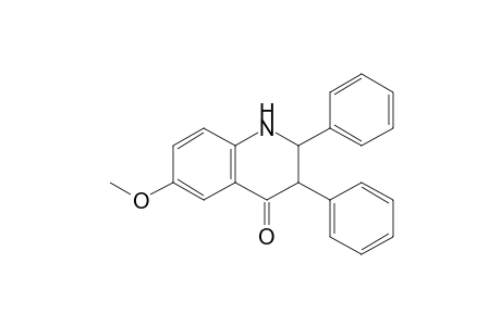 4(1H)-Quinolinone, 2,3-dihydro-6-methoxy-2,3-diphenyl-