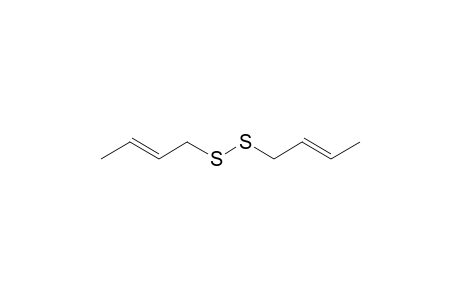 bis[(E)-2-butenyl] disulfide