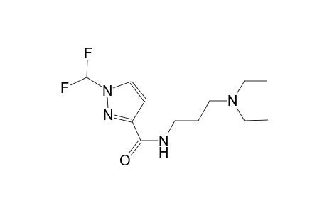 N-[3-(diethylamino)propyl]-1-(difluoromethyl)-1H-pyrazole-3-carboxamide