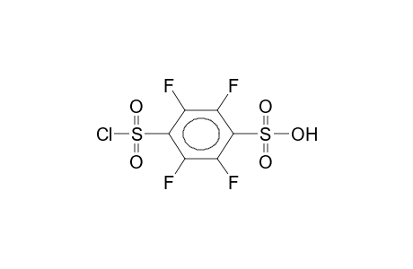 2,3,5,6-TETRAFLUOROBENZENEDISULPHONIC ACID MONOCHLORIDE