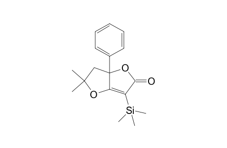 5,5-dimethyl-6a-phenyl-3-(trimethylsilyl)-6,6a-dihydrofuro[3,2-b]furan-2(5H)-one