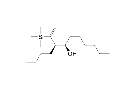 (6R*,5R*)-5-[(1-Trimethylsilyl)ethenyl]dodecan-6-ol