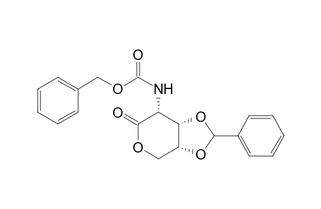 3,4-O-Benzylidene-2-benzyloxycarbonylamino-2-deoxy-1,5-D-ribonolactone