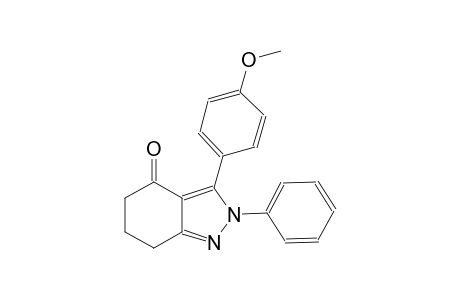 4H-indazol-4-one, 2,5,6,7-tetrahydro-3-(4-methoxyphenyl)-2-phenyl-