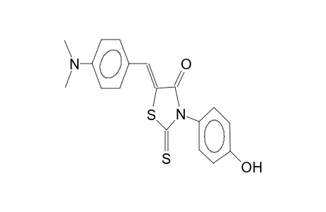 3-(4-hydroxyphenyl)-5-(4-dimethylaminobenzylidene)-2-thioxo-1,3-thiazolidin-2-one