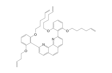 2-[2,6-bis(hex-5-enoxy)phenyl]-9-(2-but-3-enoxy-6-hex-5-enoxy-phenyl)-1,10-phenanthroline