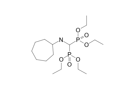 bis(diethoxyphosphoryl)methyl-cycloheptyl-amine