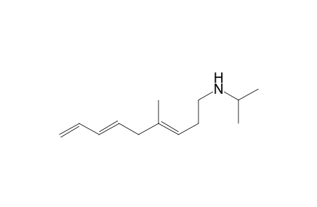 3,6,8-Nonatrien-2-amine, 4-methyl-N-(1-methylethyl)-, (E,E)-