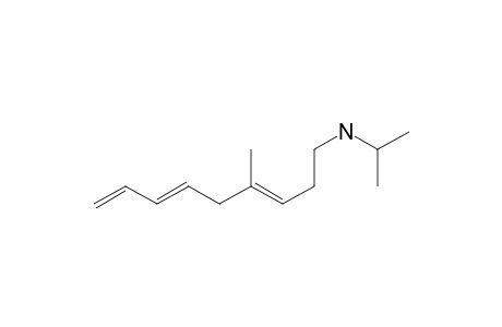 3,6,8-Nonatrien-2-amine, 4-methyl-N-(1-methylethyl)-, (E,E)-