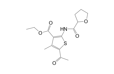 ethyl 5-acetyl-4-methyl-2-[(tetrahydro-2-furanylcarbonyl)amino]-3-thiophenecarboxylate
