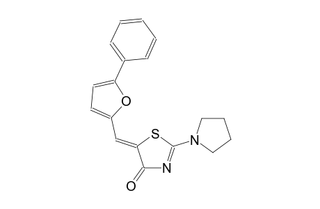 (5Z)-5-[(5-phenyl-2-furyl)methylene]-2-(1-pyrrolidinyl)-1,3-thiazol-4(5H)-one
