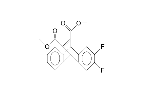 9,10-Etheno-2,3-difluoro-9,10-dihydro-anthracene-11,12-dicarboxylic acid, dimethyl ester
