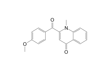 2-(4-Methoxybenzyl)-1-methyl-4-quinolone