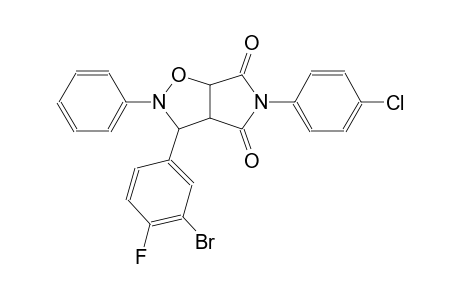 3-(3-bromo-4-fluorophenyl)-5-(4-chlorophenyl)-2-phenyldihydro-2H-pyrrolo[3,4-d]isoxazole-4,6(3H,5H)-dione