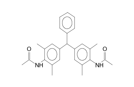 acetamide, N-[4-[[4-(acetylamino)-3,5-dimethylphenyl]phenylmethyl]-2,6-dimethylphenyl]-
