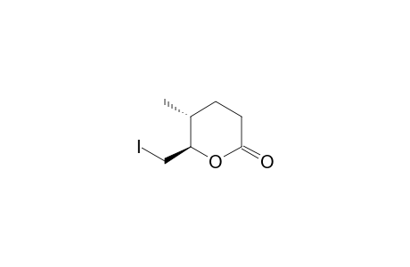 (5R,6R)-6-(iodomethyl)-5-methyloxan-2-one