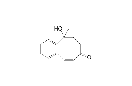 4,5-Benzo-6-hydroxy-6-vinylcycloocta-2,4-dien-1-one