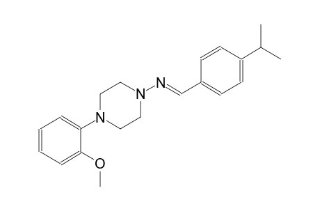 1-piperazinamine, 4-(2-methoxyphenyl)-N-[(E)-[4-(1-methylethyl)phenyl]methylidene]-