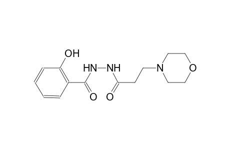 benzoic acid, 2-hydroxy-, 2-[3-(4-morpholinyl)-1-oxopropyl]hydrazide