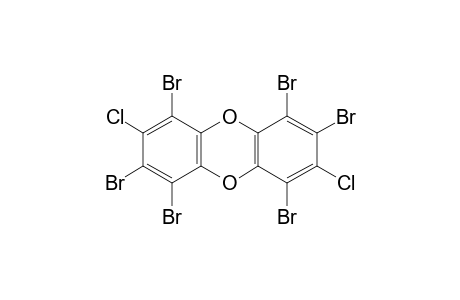 3,8-DICHLORO-1,2,4,6,7,9-HEXABROMODIBENZO-p-DIOXIN