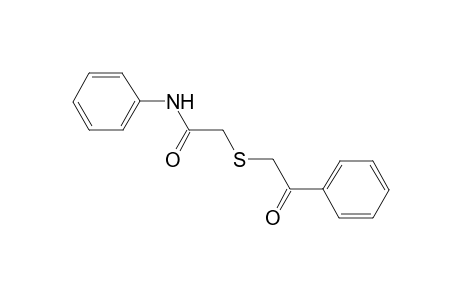 2-(2-Oxo-2-phenyl-ethylsulfanyl)-N-phenyl-acetamide