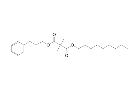 Dimethylmalonic acid, nonyl 3-phenylpropyl ester