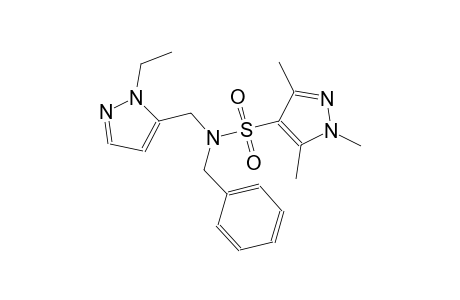 1H-pyrazole-4-sulfonamide, N-[(1-ethyl-1H-pyrazol-5-yl)methyl]-1,3,5-trimethyl-N-(phenylmethyl)-