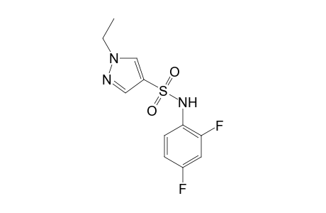 1H-Pyrazole-4-sulfonamide, N-(2,4-difluorophenyl)-1-ethyl-