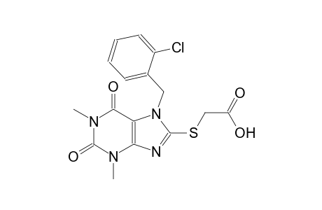 acetic acid, [[7-[(2-chlorophenyl)methyl]-2,3,6,7-tetrahydro-1,3-dimethyl-2,6-dioxo-1H-purin-8-yl]thio]-