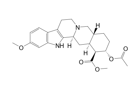 Yohimban-16-carboxylic acid, 17-(acetyloxy)-11-methoxy-, methyl ester, (16.beta.,17.alpha.)-