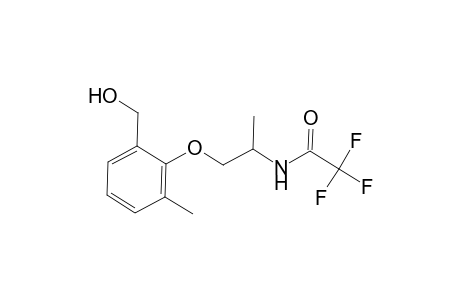 Acetamide, 2,2,2-trifluoro-N-[2-[2-(hydroxymethyl)-6-methylphenoxy]-1-methylethyl]-